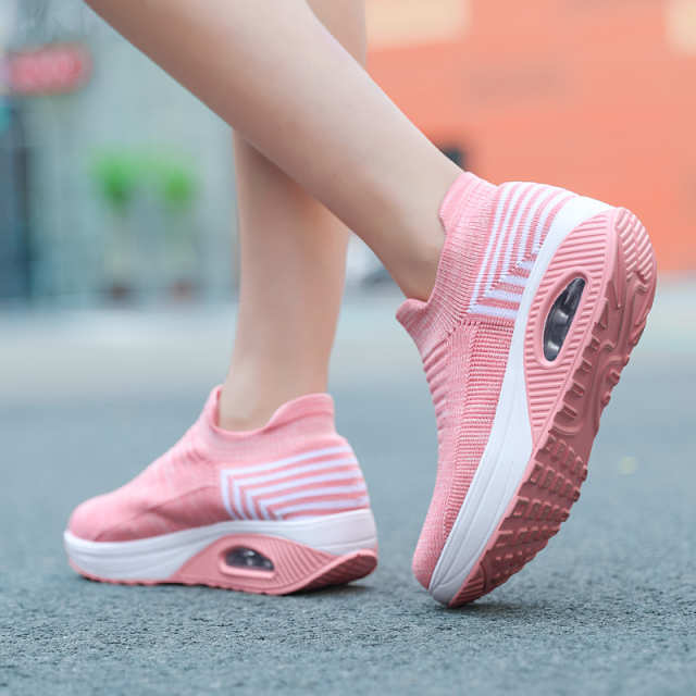 Cross-Border Air Cushion Lace-Up Casual Shoes