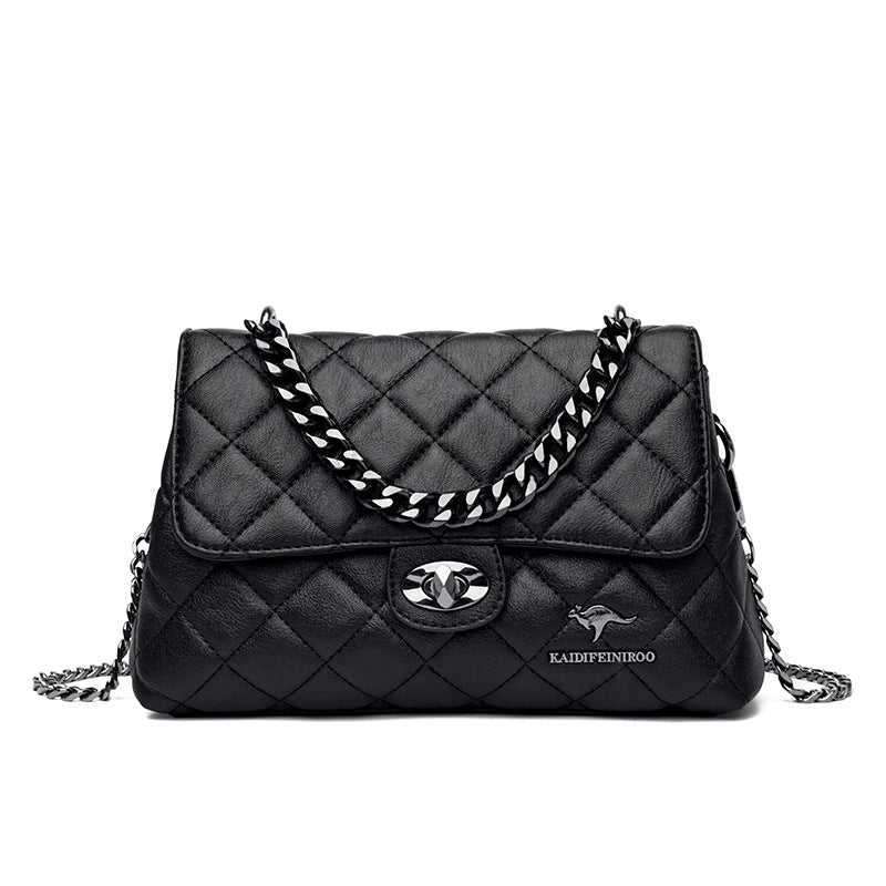Glamour Glide Embroidered Crossbody Bag