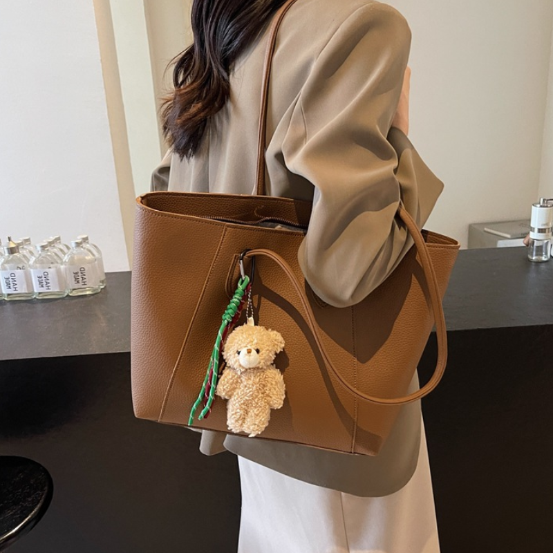 Retro Commute Large Capacity Tote Bag