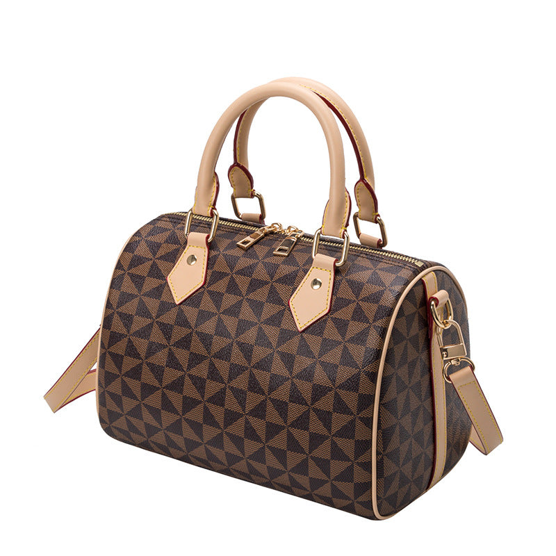 European Style Printed PVC Pillow Handbag