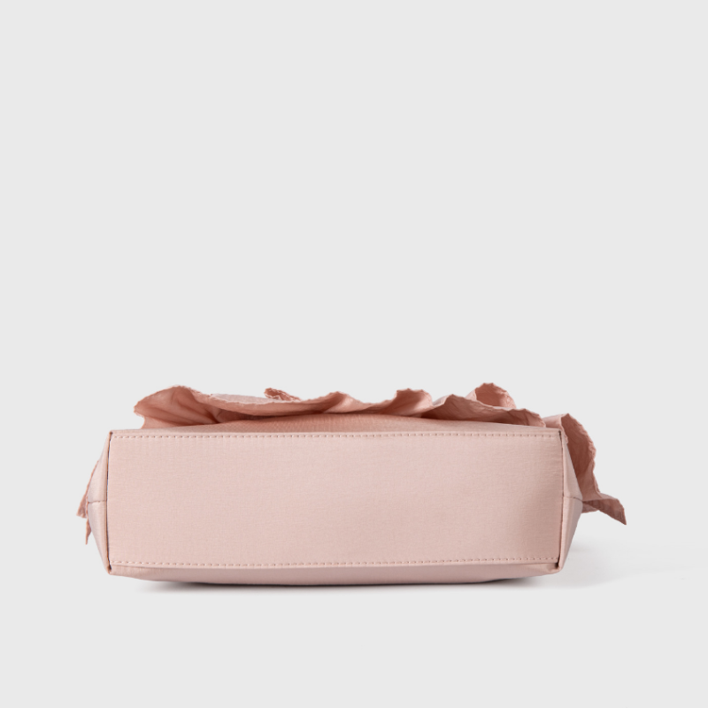 Luna Ruffle Shoulder Bag