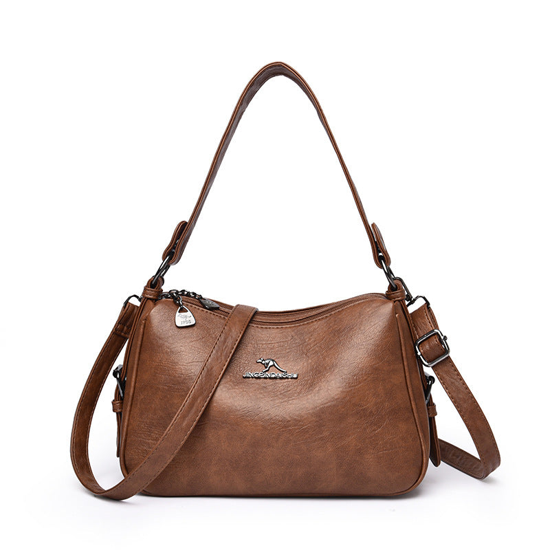 Lustrous Dual Strap Urban Shoulder Bag