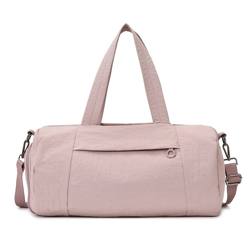 Gym Duffle Bag With Wet And Dry Separation