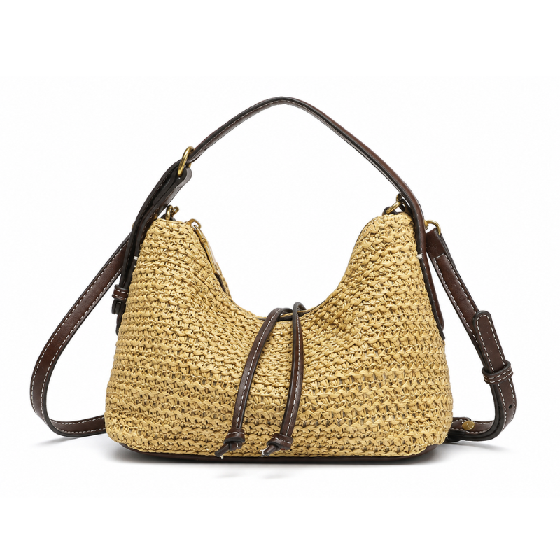 Sienna Handmade Straw Mini Handbag