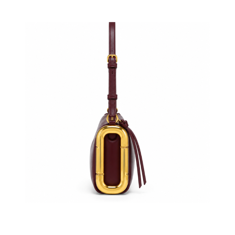 Soft Leather Tassel Shoulder Bag