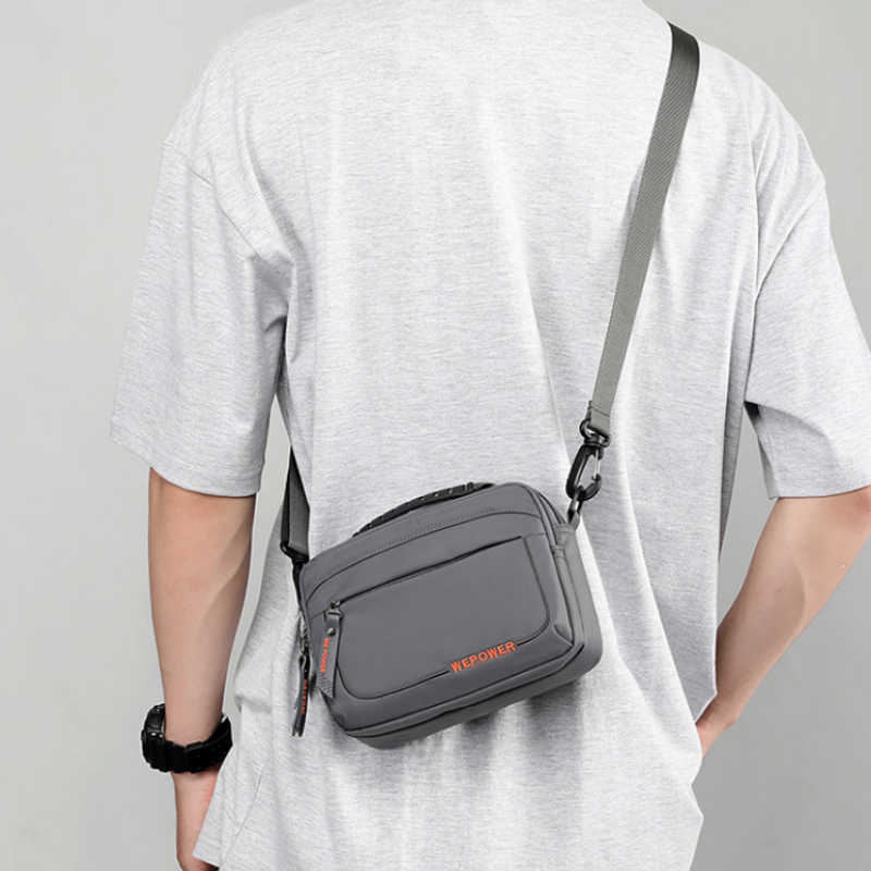 Outdoor Multi-Pocket Men’s Crossbody Bag