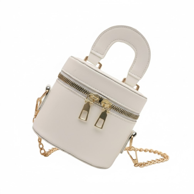 Mini Cylinder Vanity Handbag