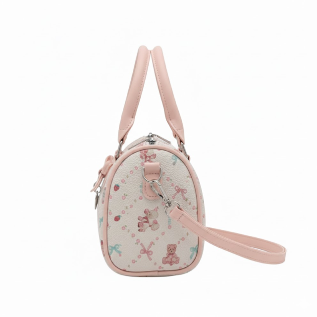 Floral Teddy Handbag