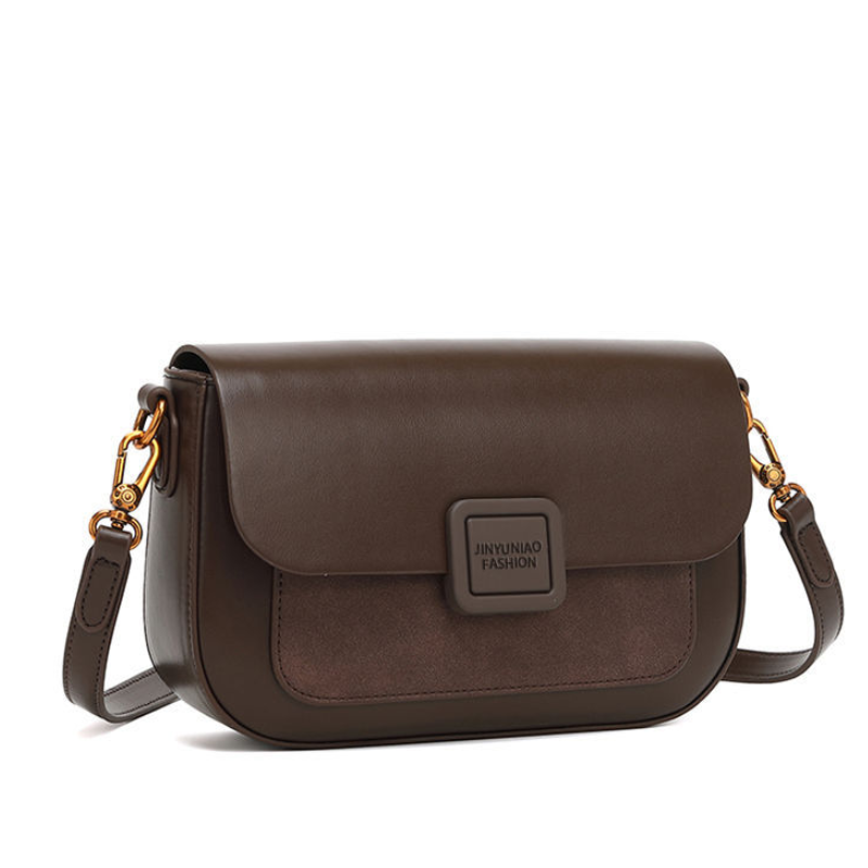 Vintage Library Saddle Crossbody Bag