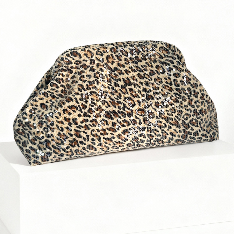 Serpentine Shimmer Women’s Evening Clutch Bag