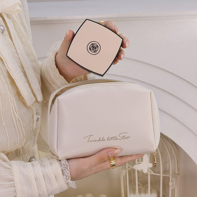 Soft Touch Portable Vanity Bag