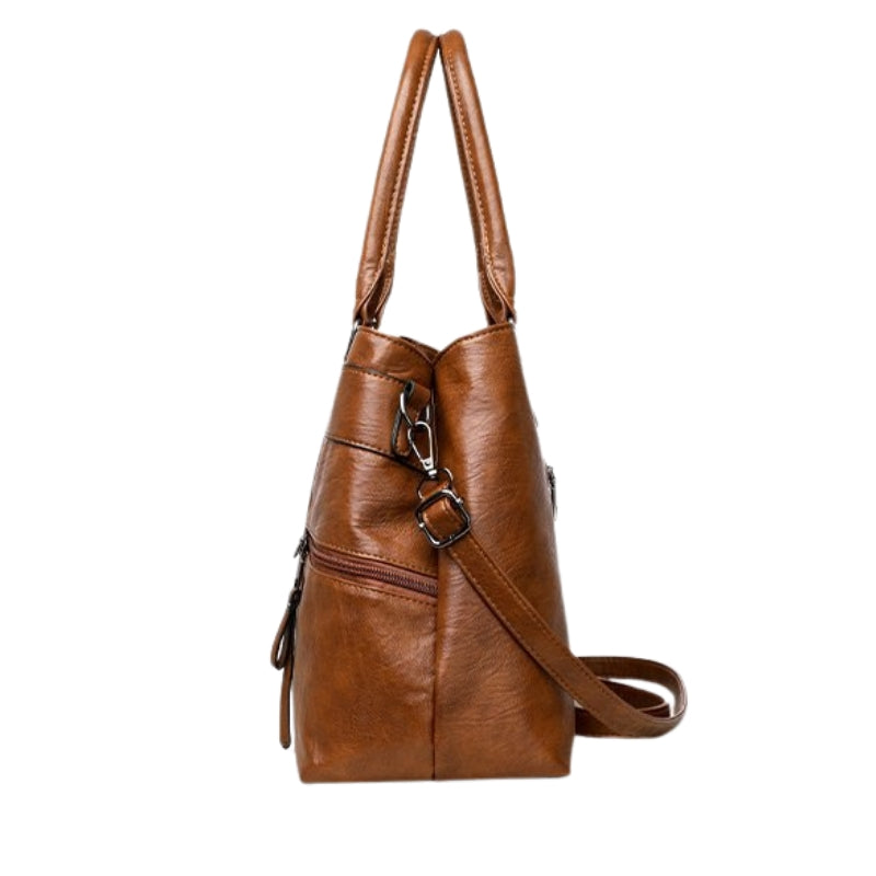 Women's New Temperament versatile Multi Pocket Shoulder Bag