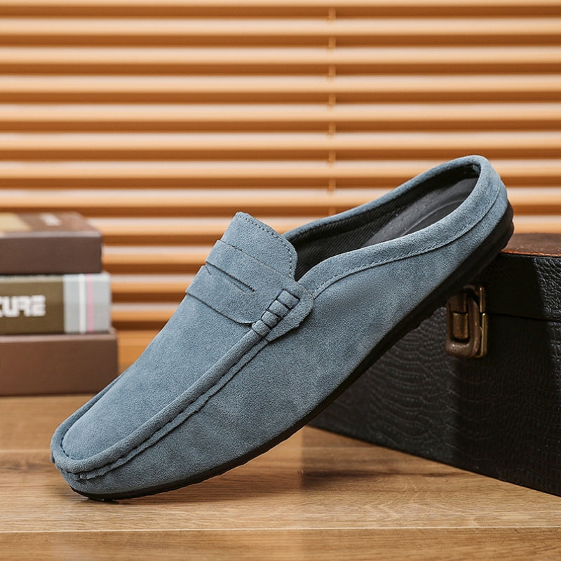 Men's Professional Corduroy Braided Slip-On Loafers