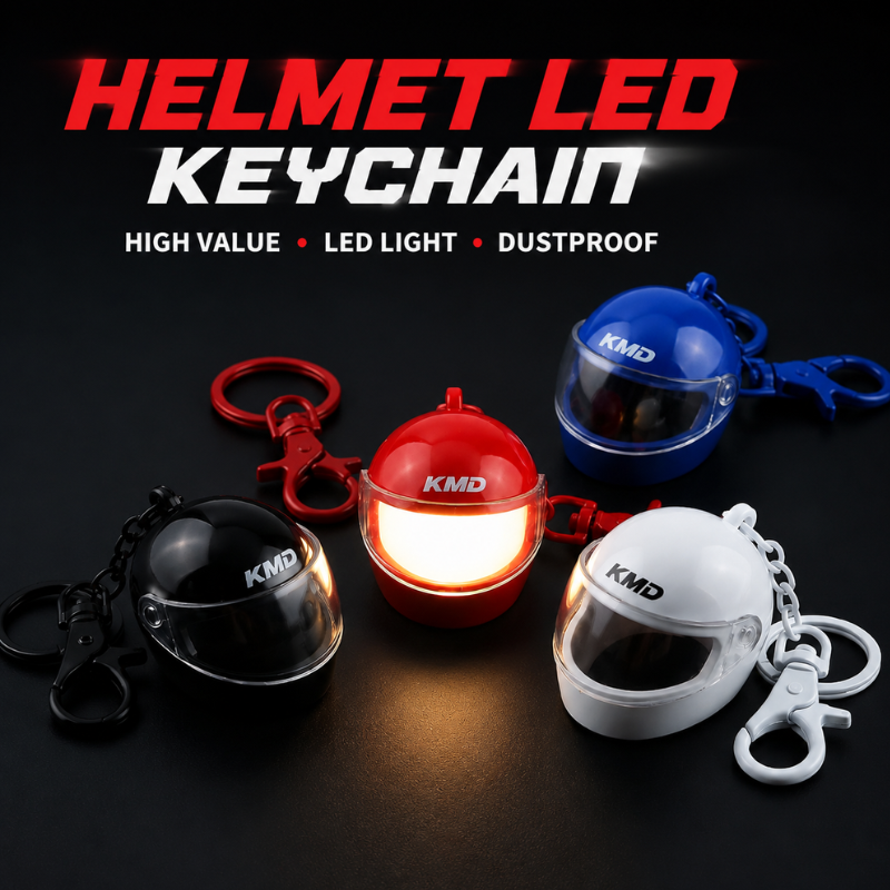 Mini Helmet Light Charm