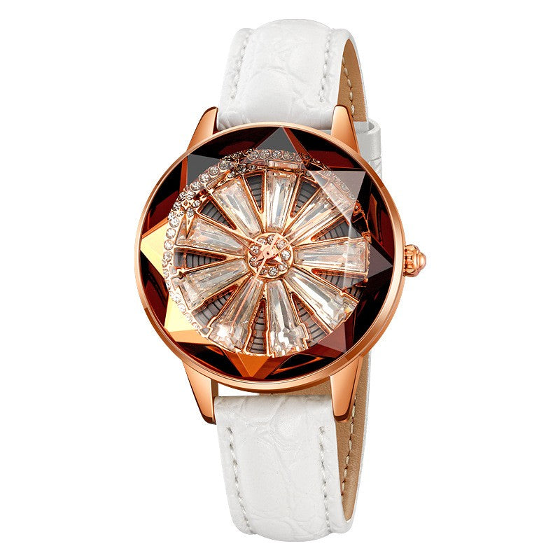 Elegant Round Dial Fashion Watch for Women