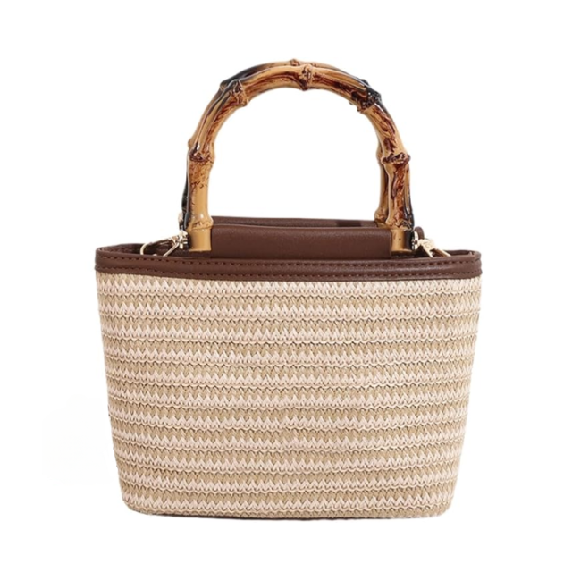 Woven Straw Small Bag