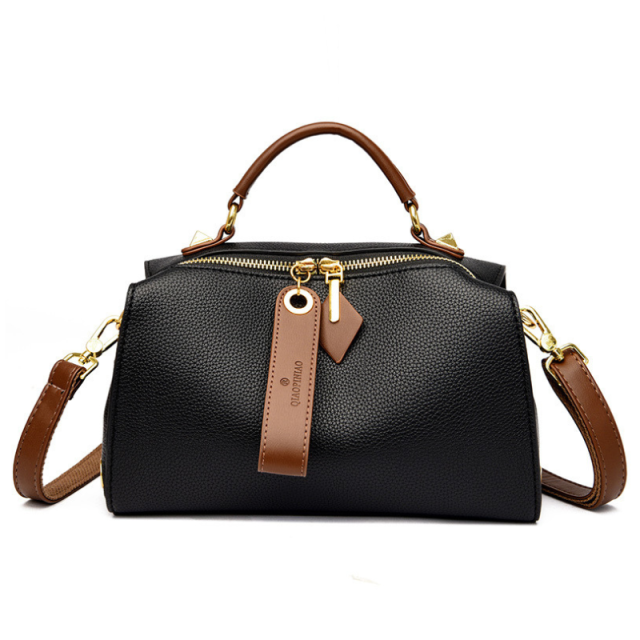 Retro Soft PU Leather Handbag For Women
