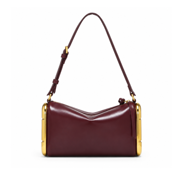 Soft Leather Tassel Shoulder Bag