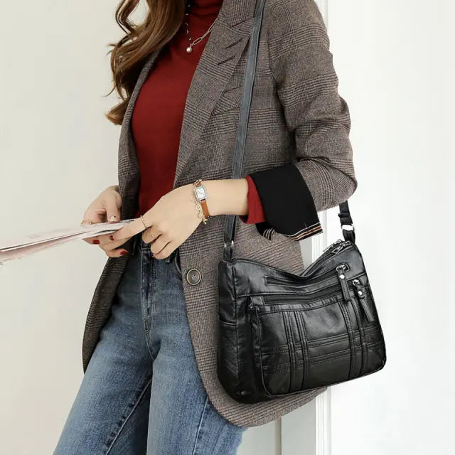 Euro-American Chic Shoulder Bag