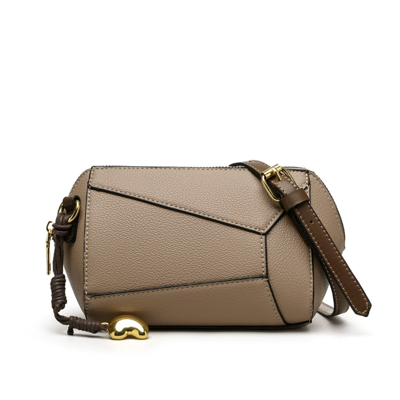 Retro Geometric Crossbody Bag