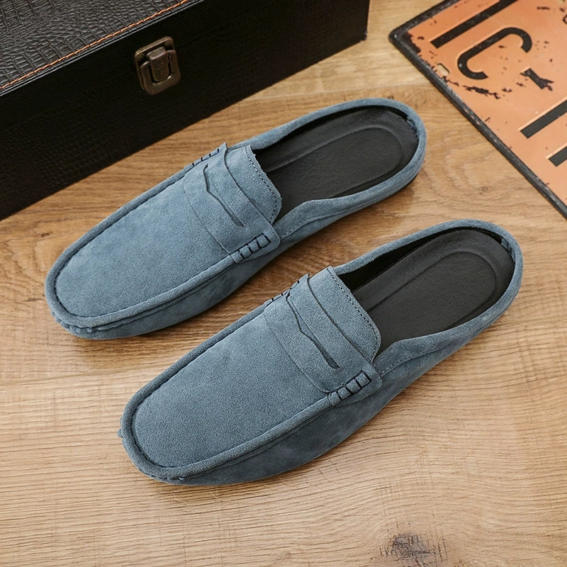 Men's Professional Corduroy Braided Slip-On Loafers