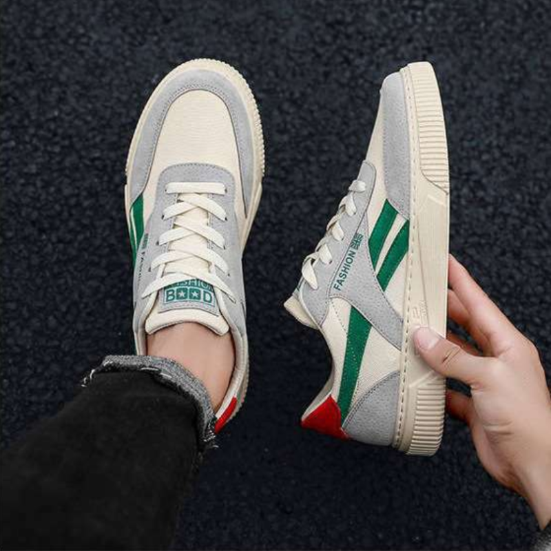 Men's Sporty Paneled Low-Top Lifestyle Sneaker