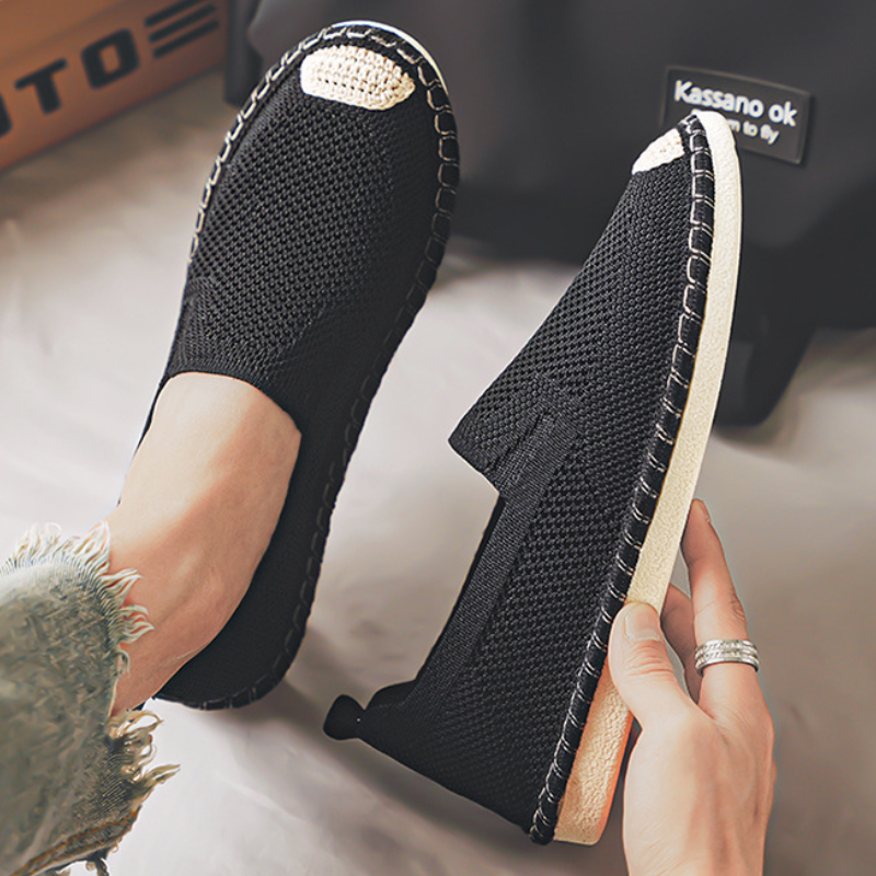 Men's Lightweight Breathable Knit Comfort Loafers