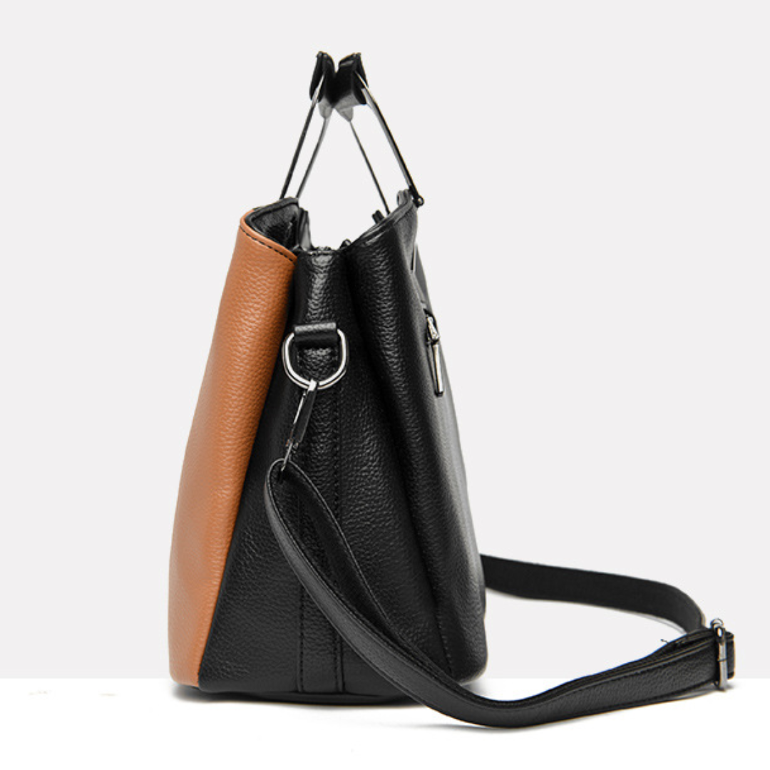 Trendy Contrast Color  Women's Shoulder Bag