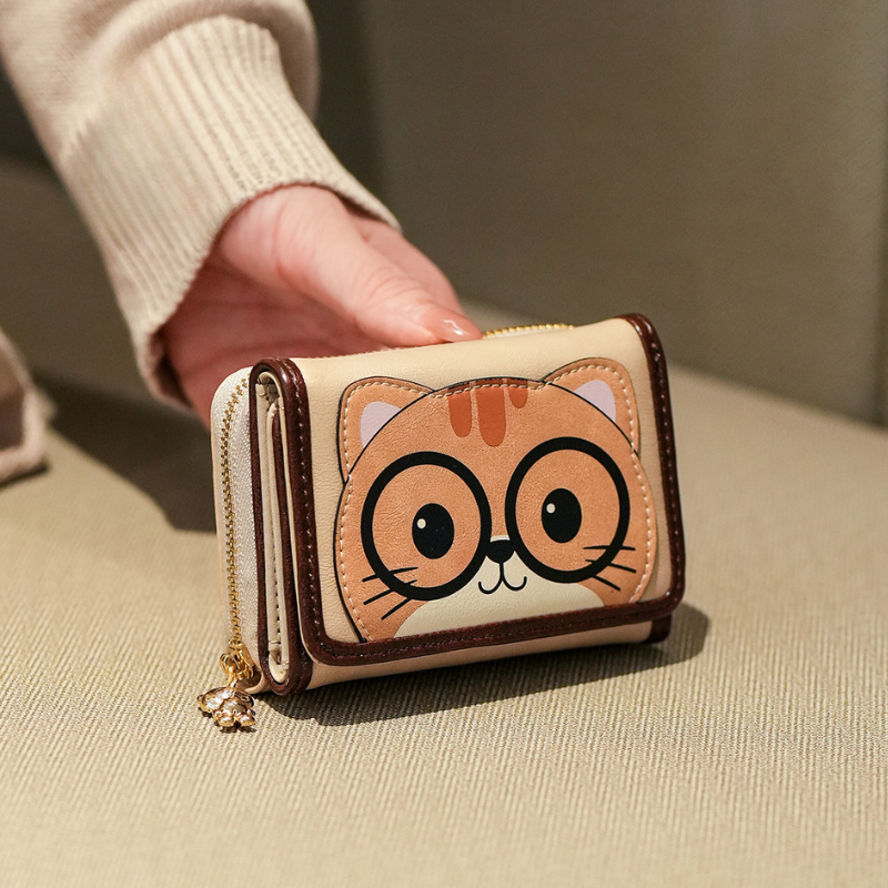 Cute Cat Print Women’s Wallet