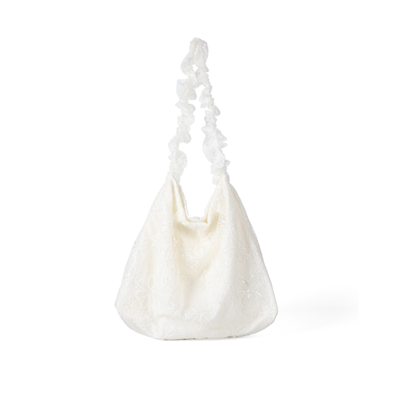 Lace Bloom Shoulder Bag