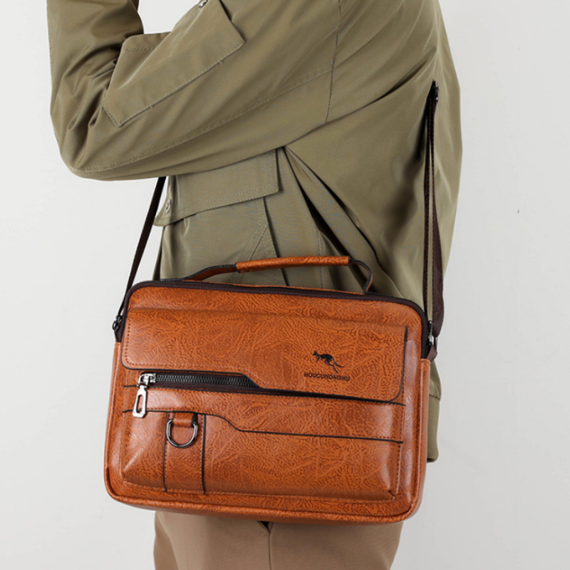 Luxury Travel Men’s Crossbody Bag