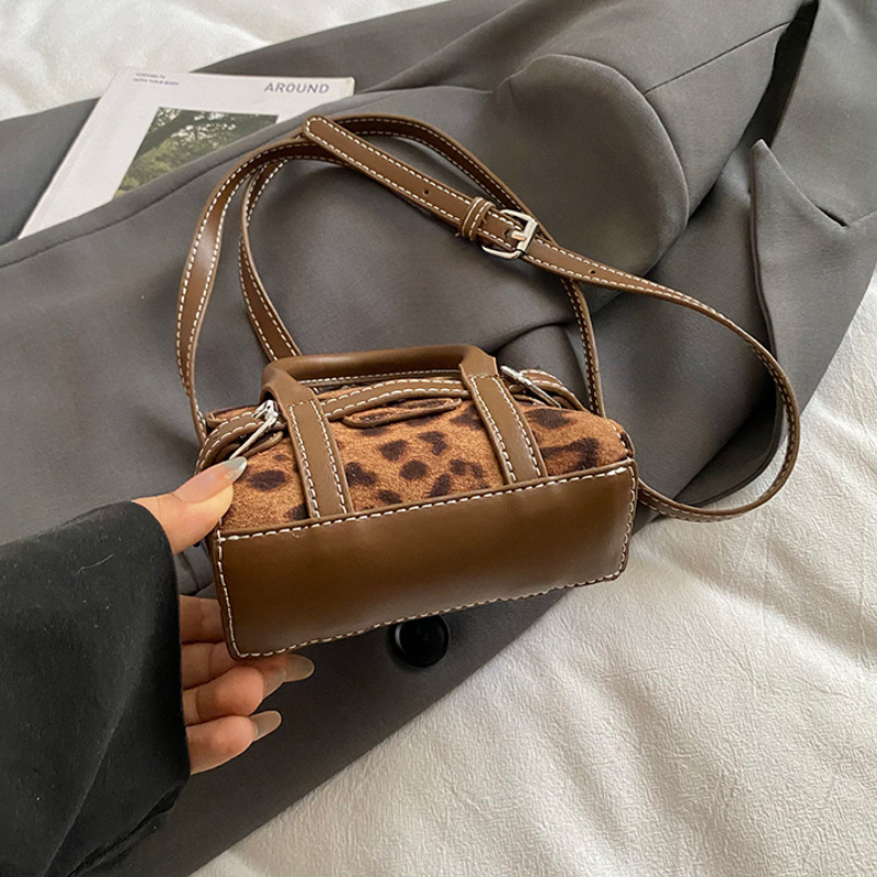 Leopard Muse Women’s Square Crossbody Bag