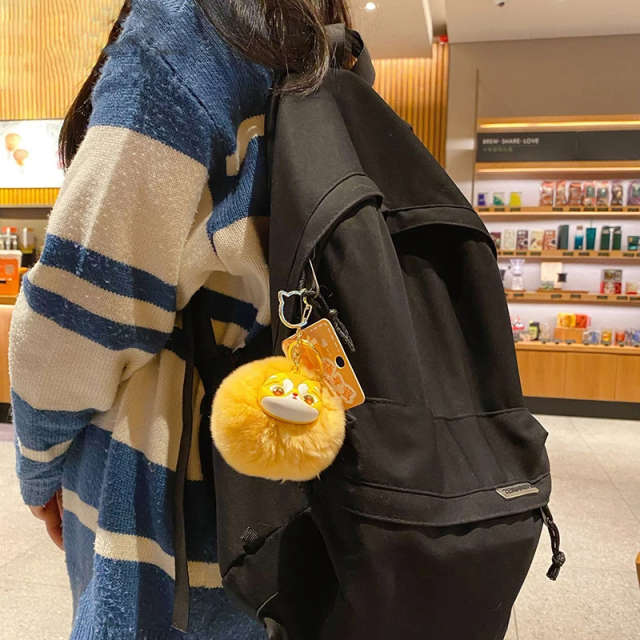 Fluffy Whisker Bag Charm