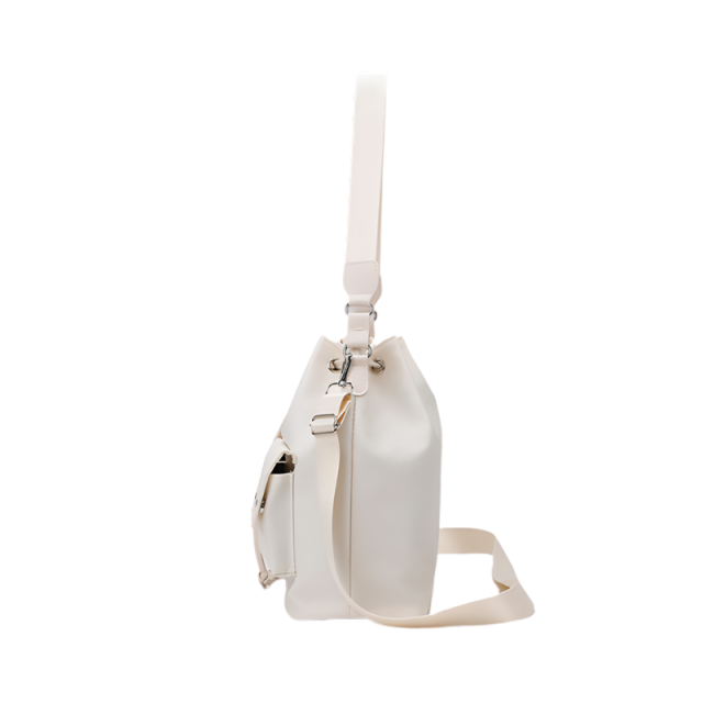 Effortless Ivory Crossbody Bag