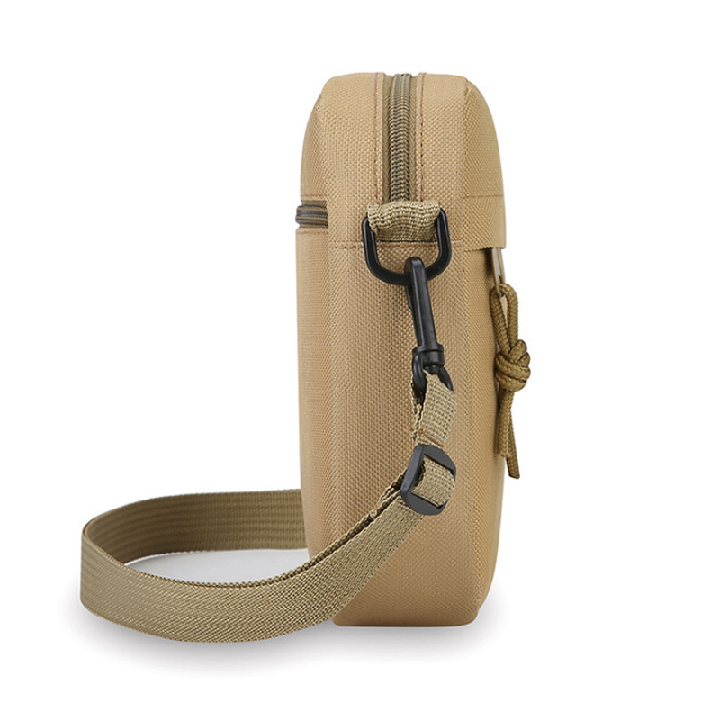 Men's Compact Textured Everyday Crossbody Bag