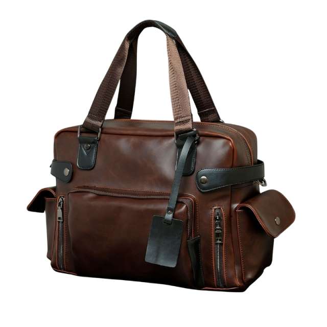 American Retro Wear Resistant Leather Shoulder Bag