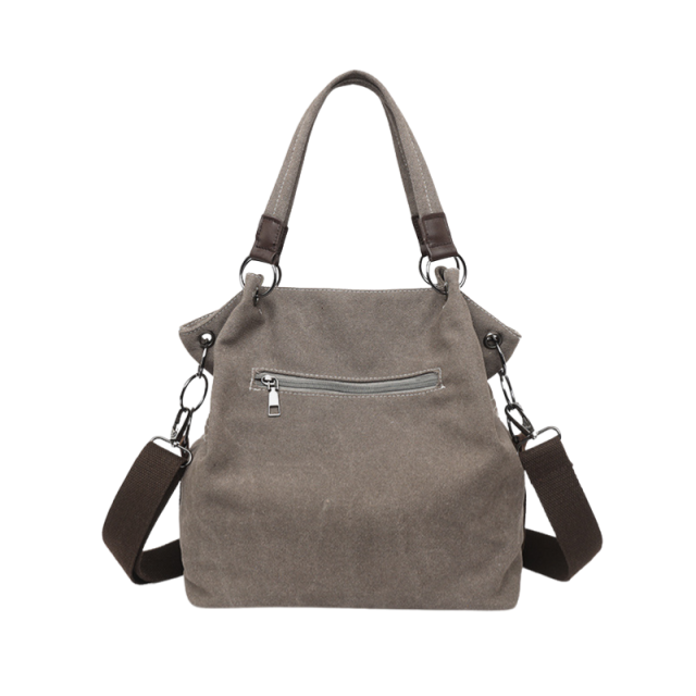 Canvas Slouch Shoulder Bag