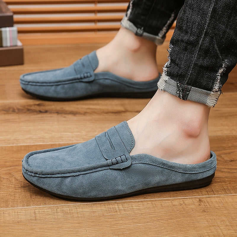 Men's Professional Corduroy Braided Slip-On Loafers