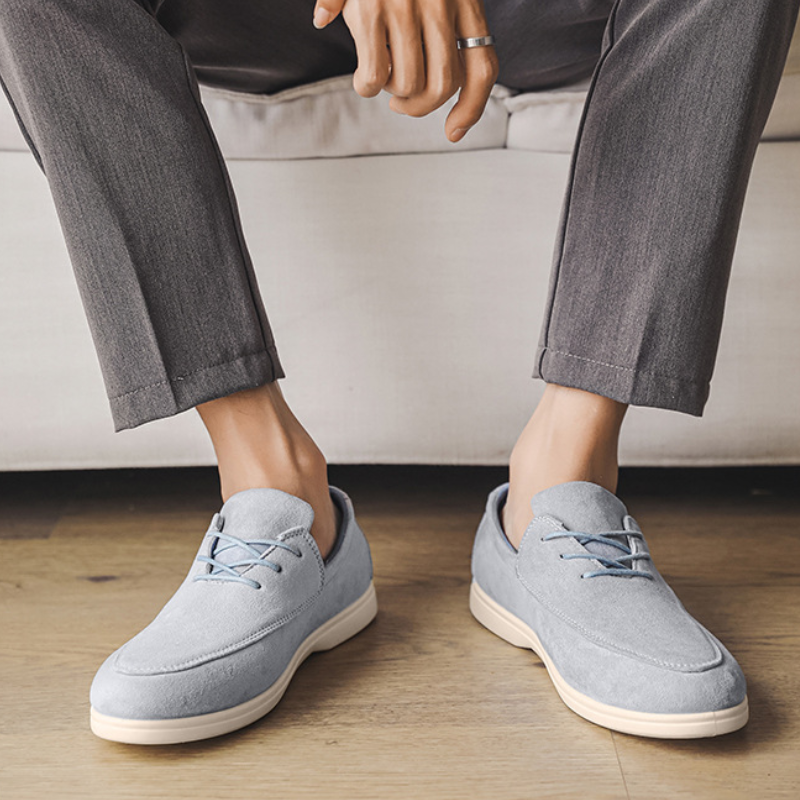 Men's Sleek Low-Profile Essential Slip-On Loafers