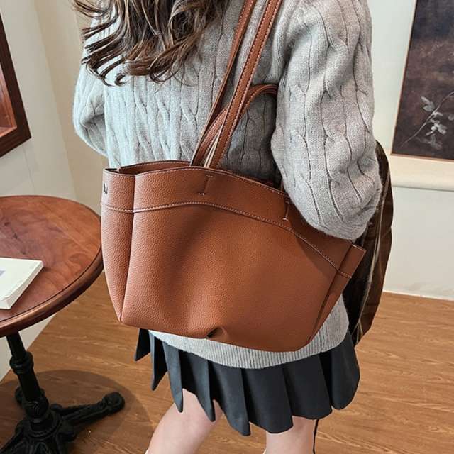 Winged Dual Handle Shoulder Bag