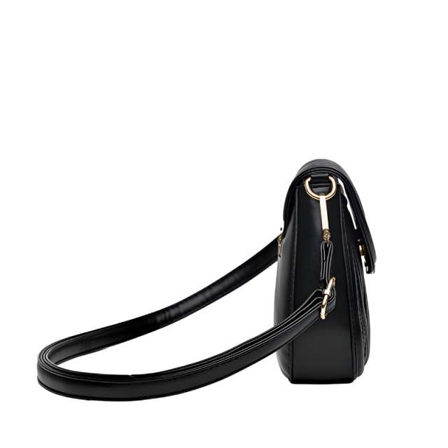 Sculpted Silhouette Crossbody Bag