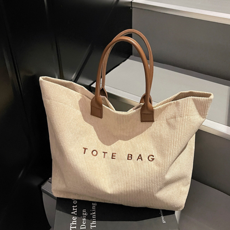 Retrova Letter Tote Bag