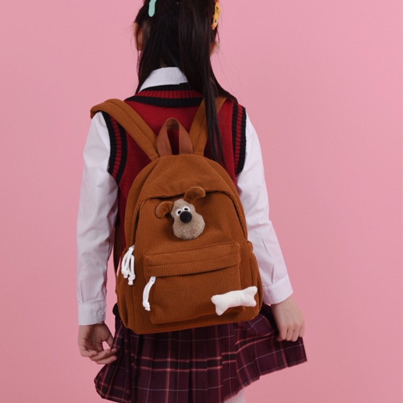 Doodle Fun Cartoon School Bag