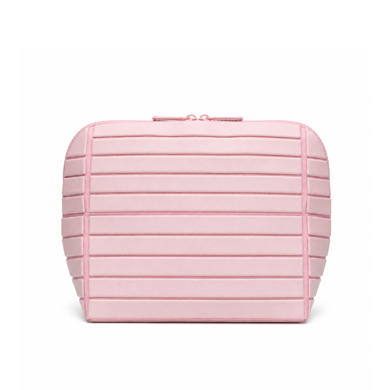 Luna Geometric Stripe Cosmetic Bag