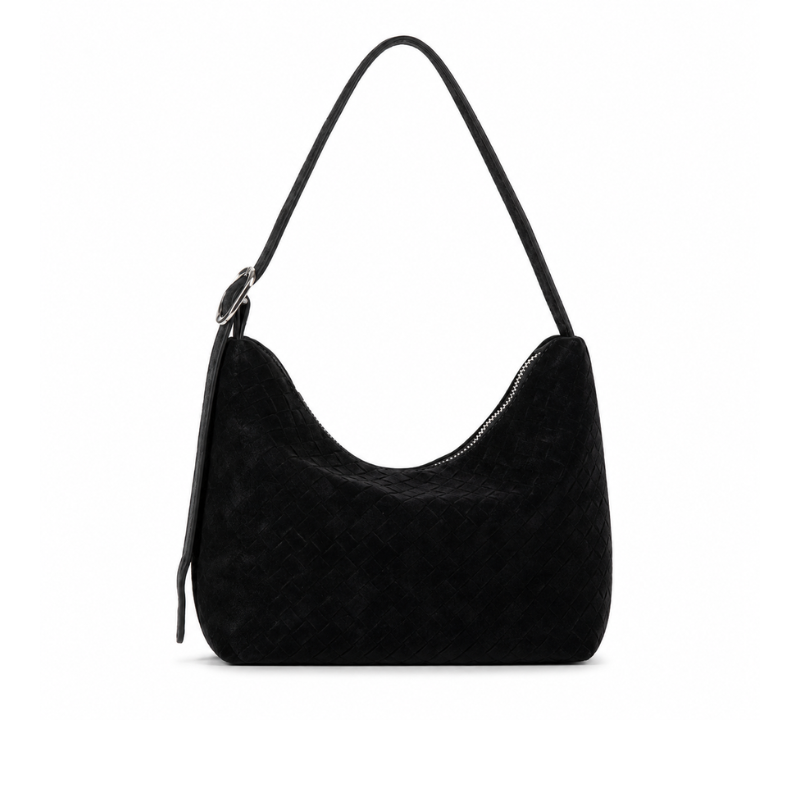 Luna Weave Shoulder Bag