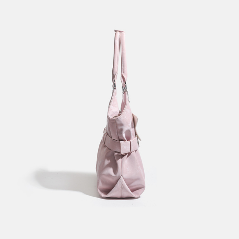 Rose Moto Shoulder Bag