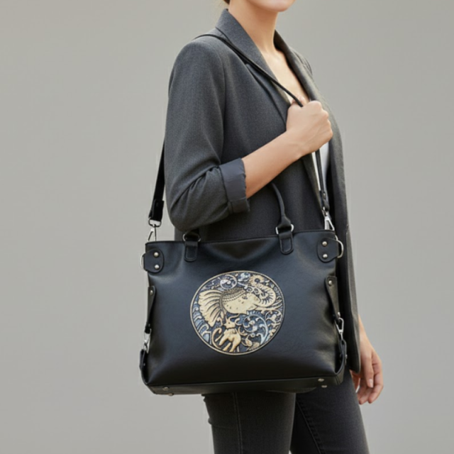 High-End Soft Bread Style Shoulder Bag