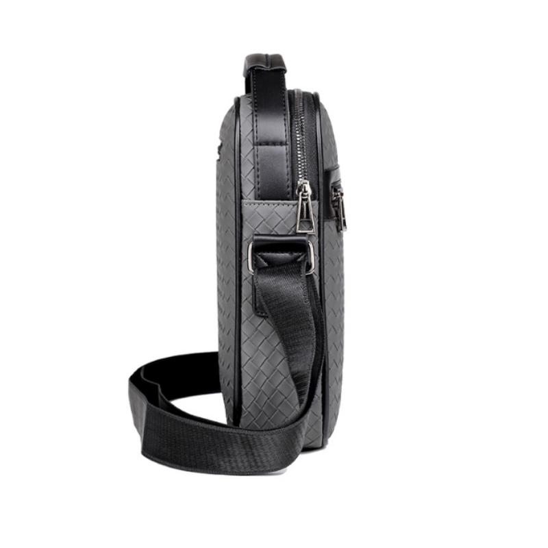 Elite Weave Men’s Crossbody Bag