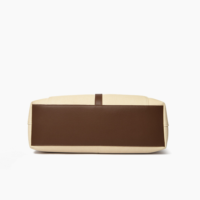 High-End Contrast Color Large Capacity Shoulder Bag