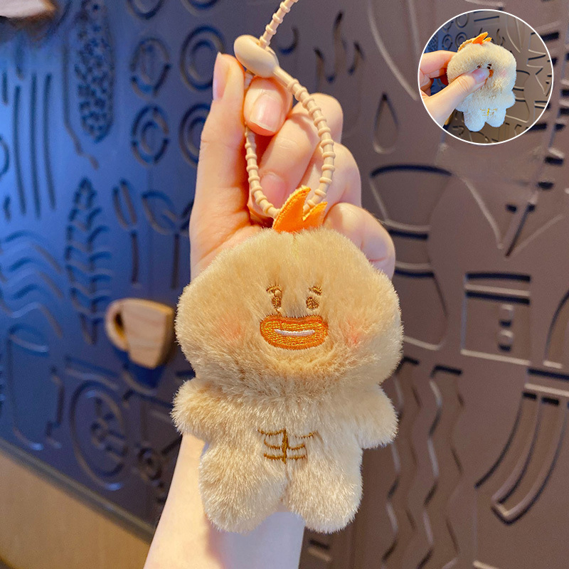 Muscle Duck Plush Bag Charm